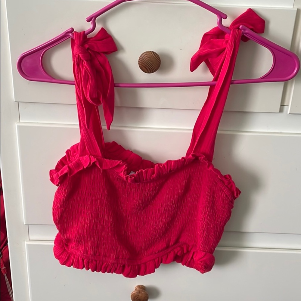 Tobi Red tank top